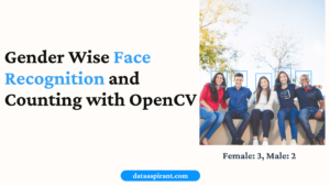 Gender Wise Face Recognition with OpenCV