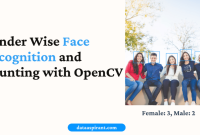 Gender Wise Face Recognition with OpenCV