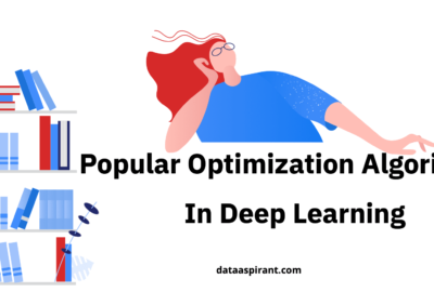 Popular optimization algorithms in deep learning